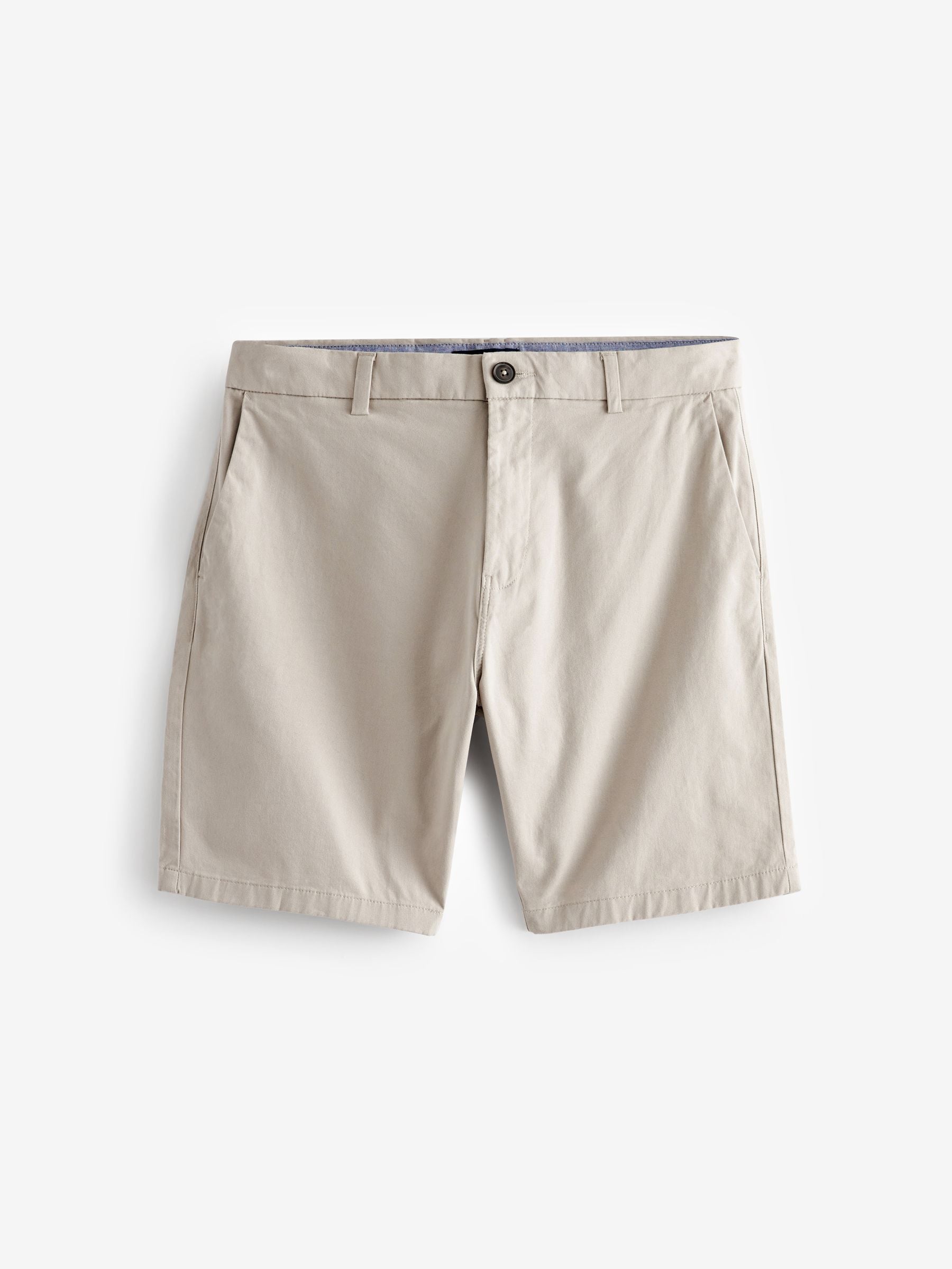 Naturel botkleurig - Slim Fit - Chinoshort met stretch