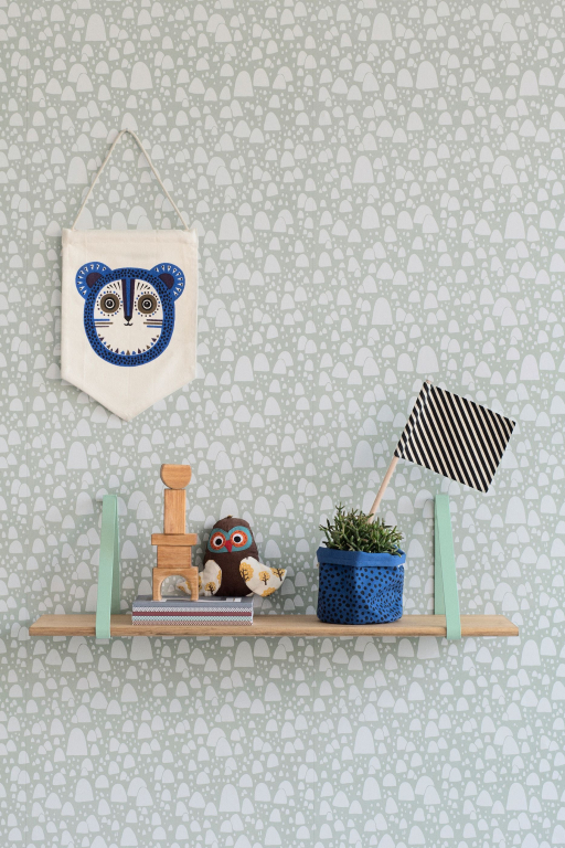 Ferm Living Wooden Shelf Hanger zwart