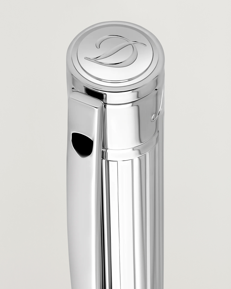 S.T. Dupont D-Initial Ballpoint Pen Chrome