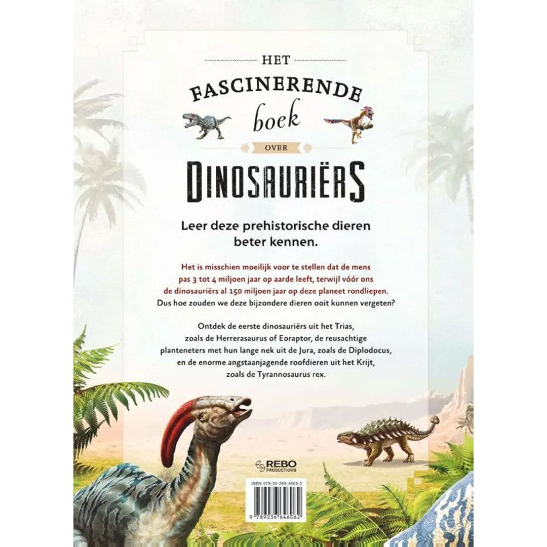Uitgeverij rebo het fascinerende boek over dinosauriërs