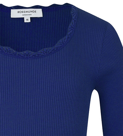 Rosemunde Bluse - Beatha - Rib - Sodalite Blue