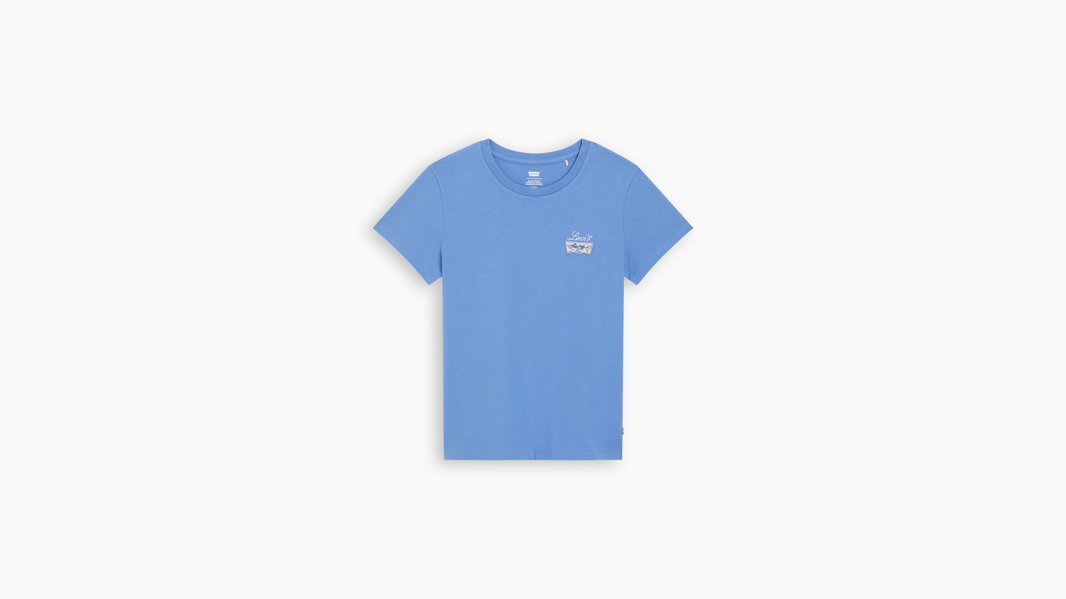 T-shirt Perfect - Mini Batwing Scenic Blue Yonder - Bleu