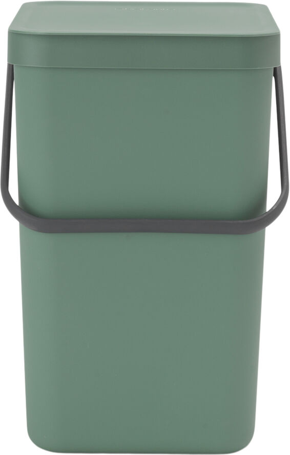 Brabantia Affaldsspand m/låg sort. kon 25 ltr. Fir green