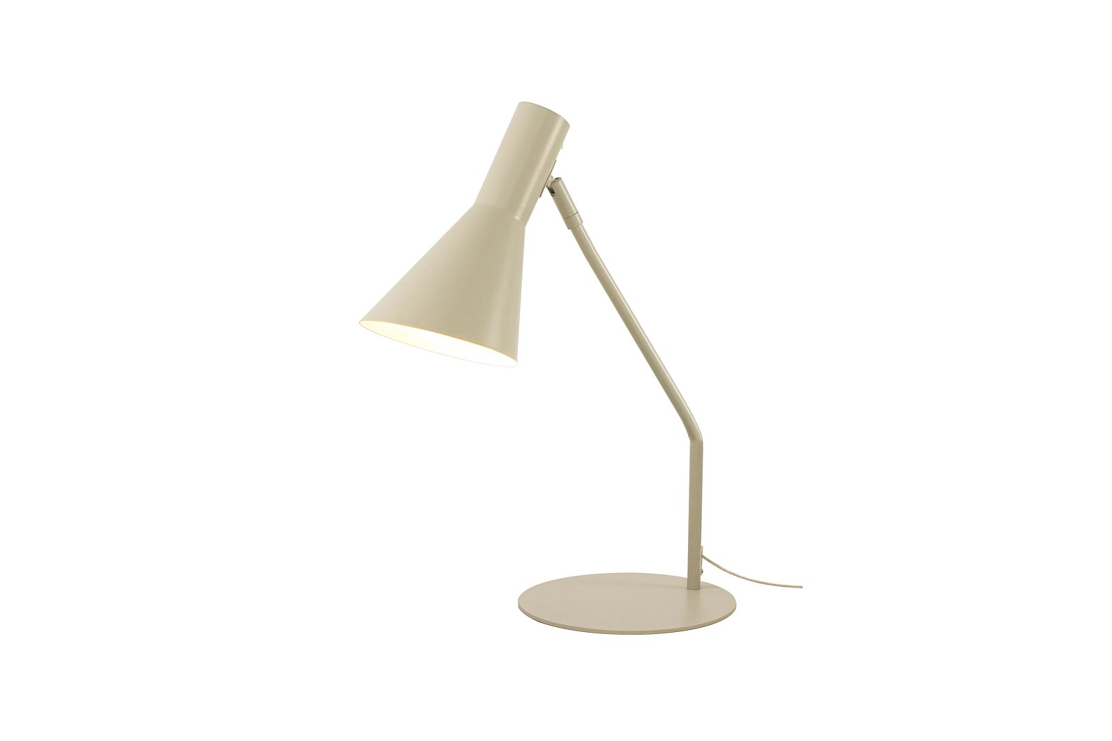 Ceres bordlampe Beige med ledning og bryter E27 max 40W