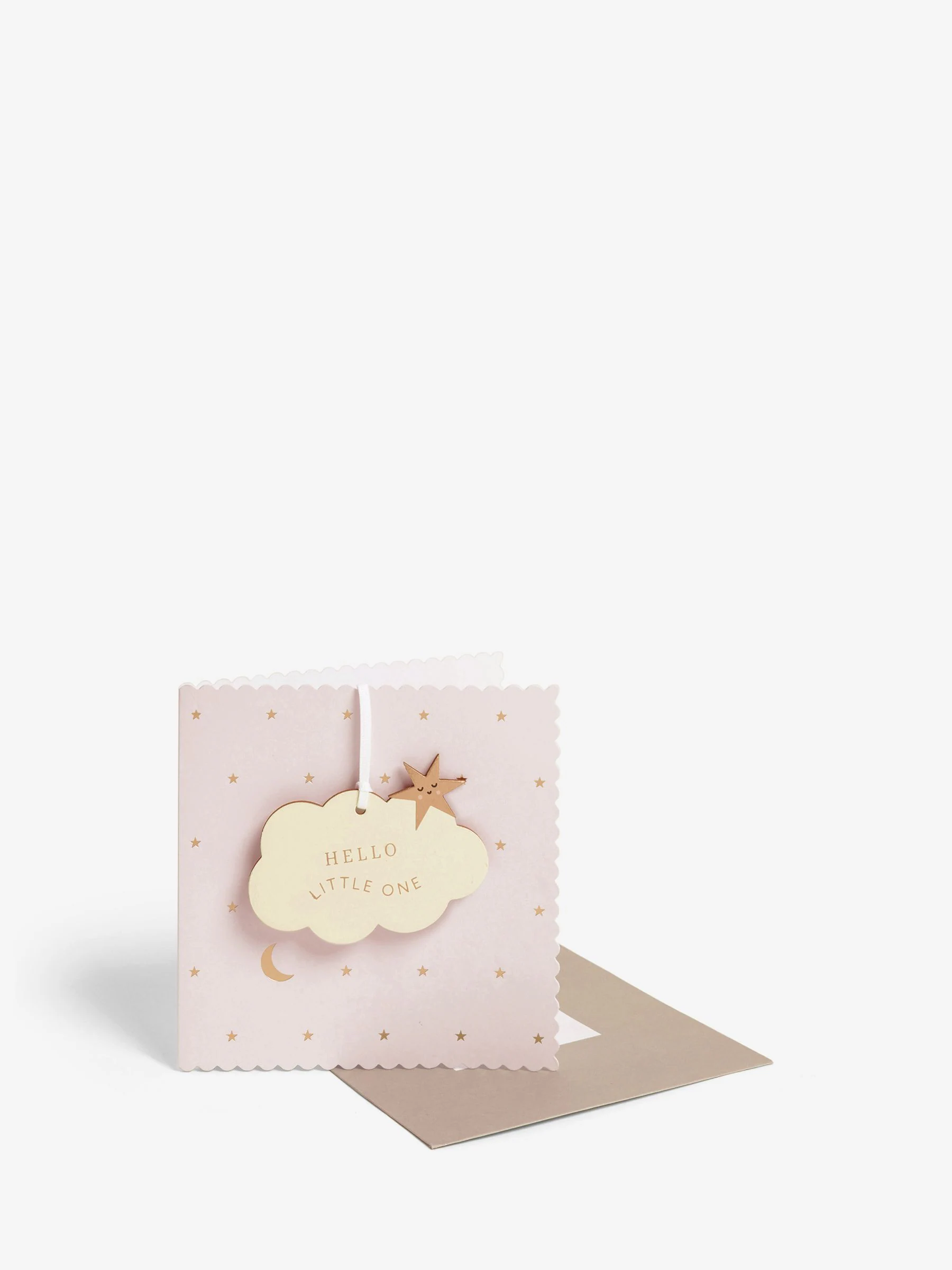 New Baby Cloud Keepsake Card