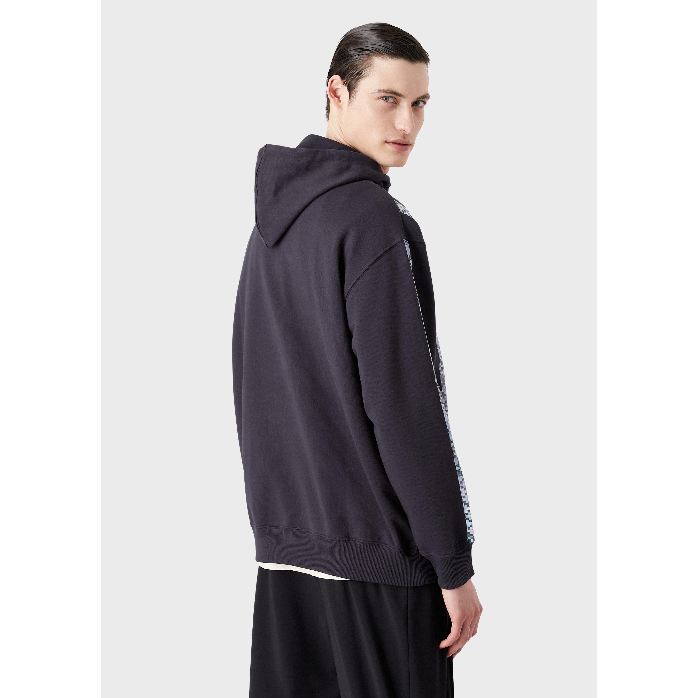 Emporio Armani Print Over The Head Hoodie