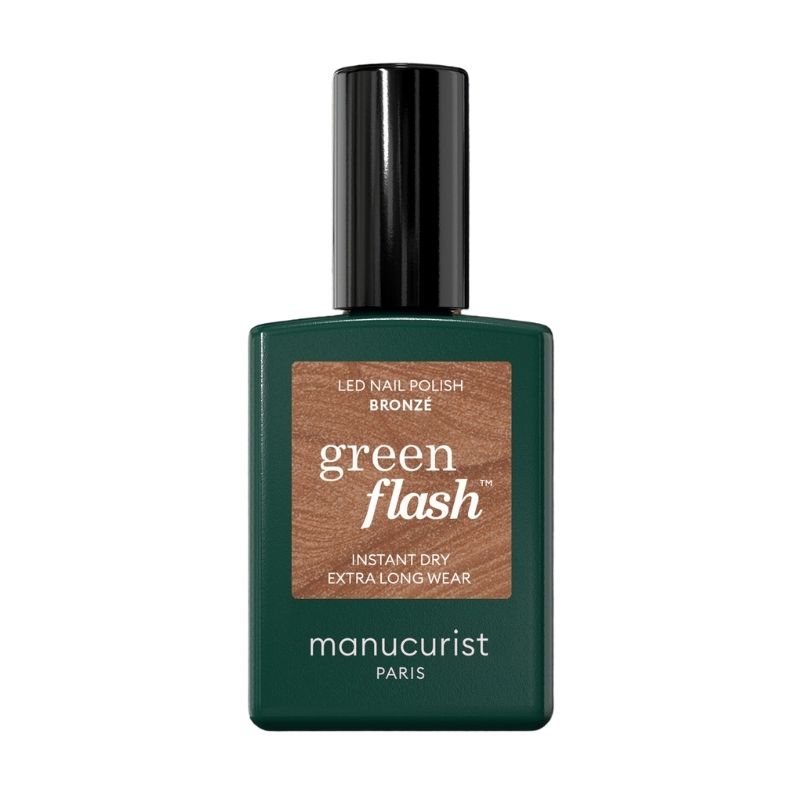 Vernis semi-permanent LED Green Flash Bronzé Manucurist 15ml