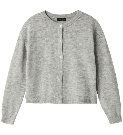 LMTD Cardigan - Strick - Noos - NlfLodet - Light Grey Melange/14