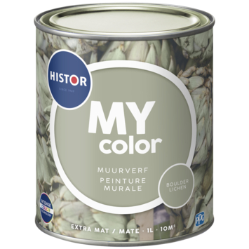 Histor My Color muurverf extra mat boulder lichen 1 liter