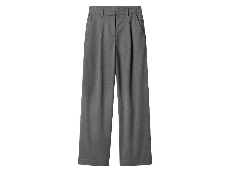 Dames flanellen broek - Wide leg