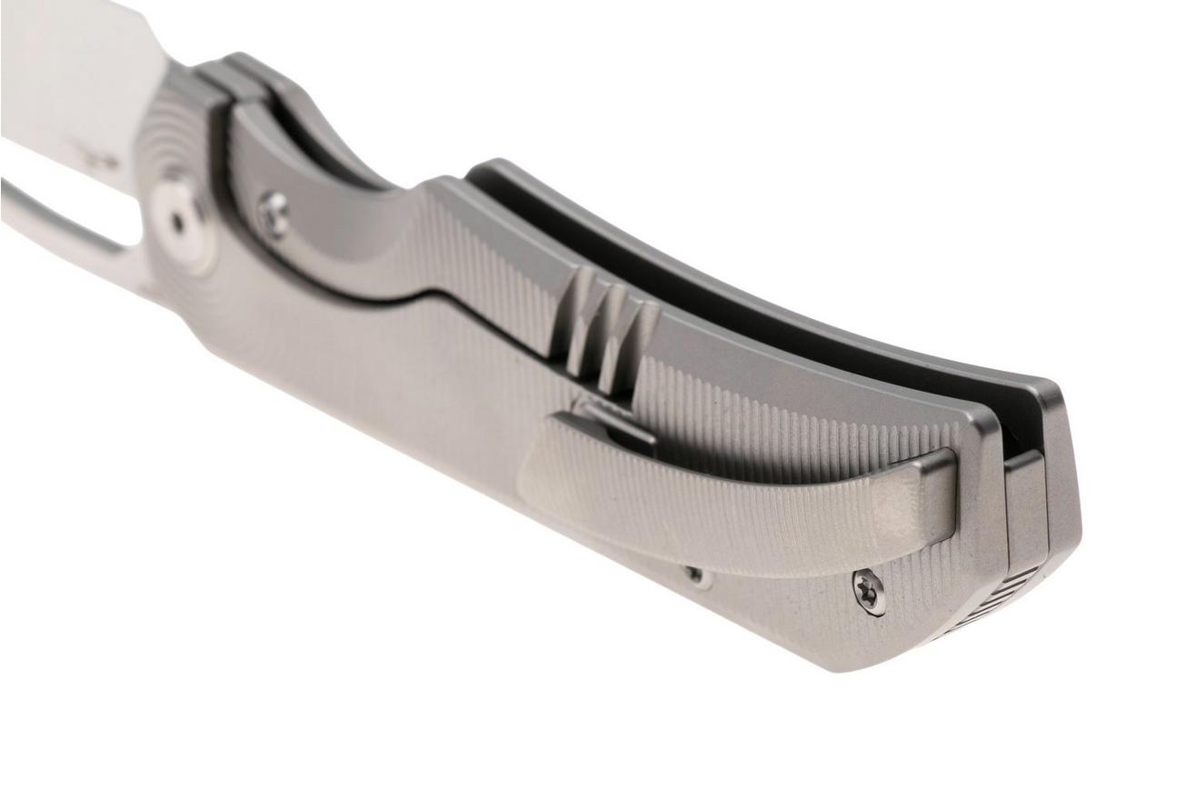 Bestech TAIPAN BT2503C Satin MagnaCut, Grey Titanium, zakmes, James Lowe design