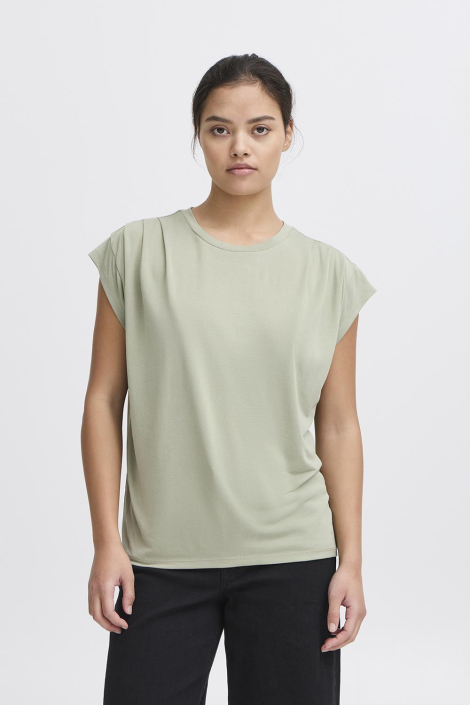 Ichi groene dames t-shirt