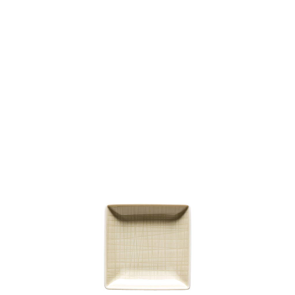 Mesh Colours Cream Schale 10 cm quadr.