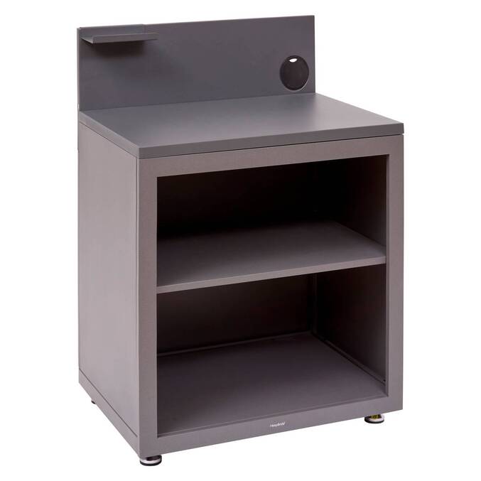 Module avec étagère pour cuisine d'été OXYANA Graphite