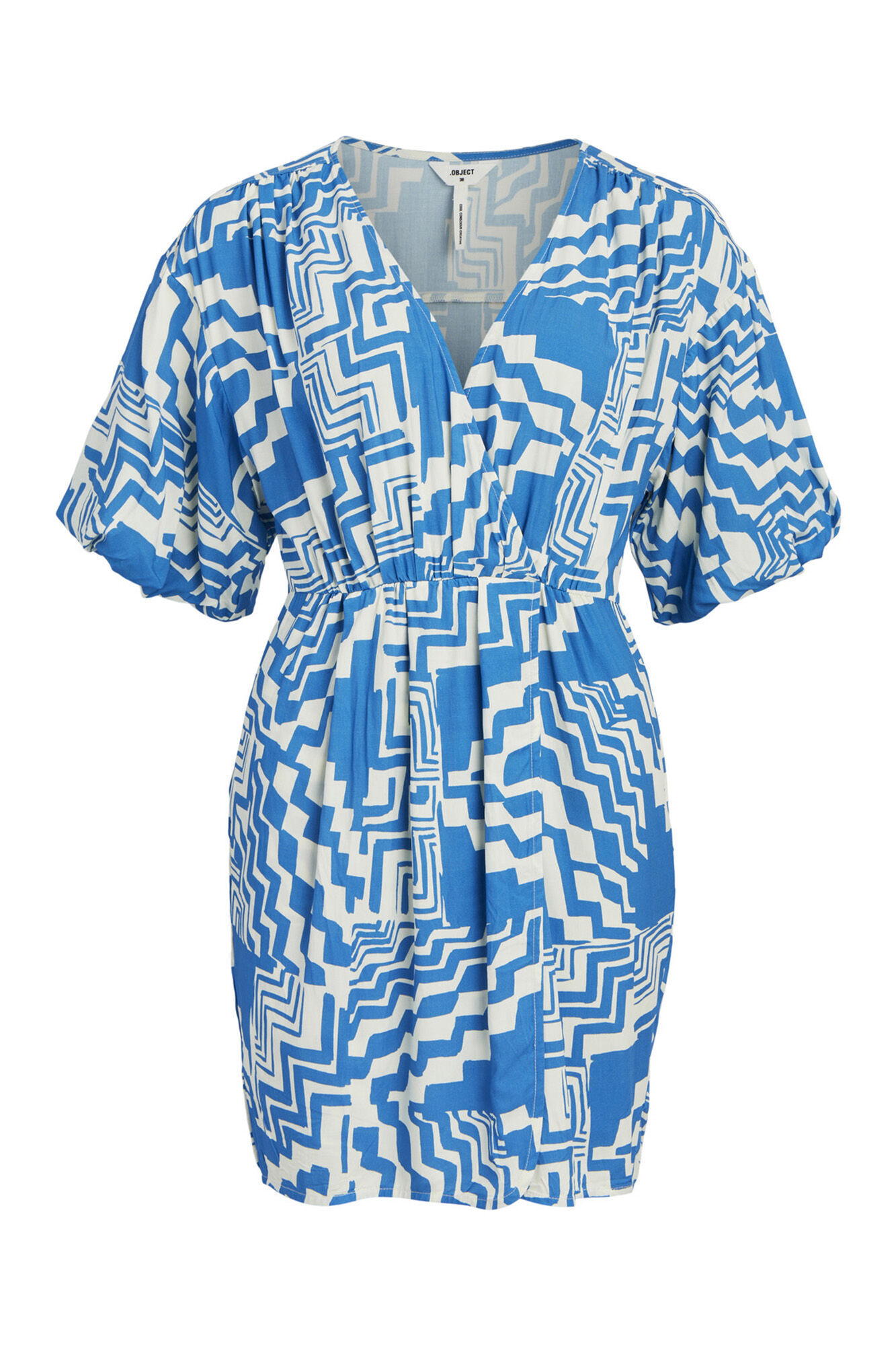 Vestido curto Ecovero - Azul