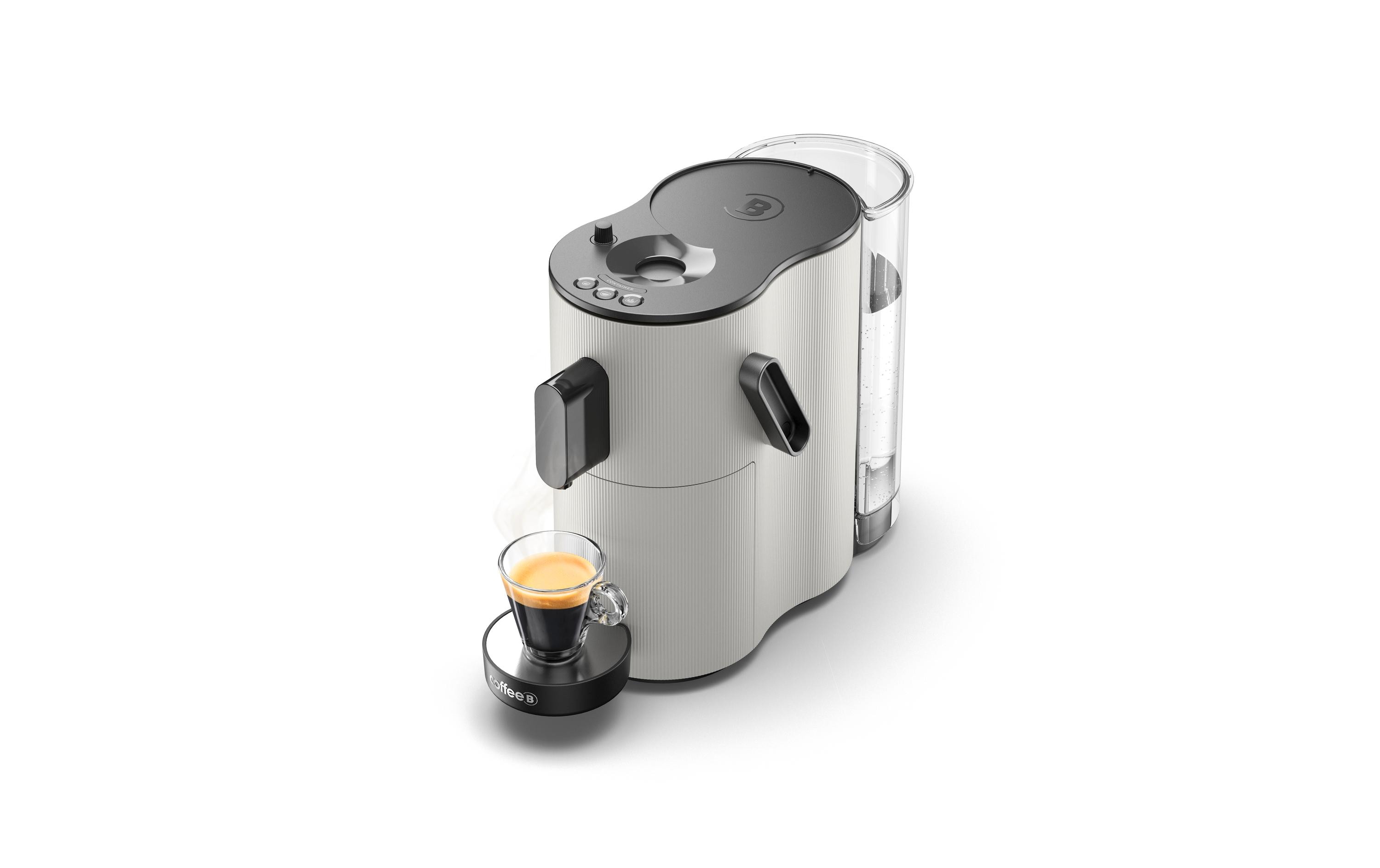 Portionskaffeemaschine CoffeeB Globe Limited Grey<br>Kaffeemaschine