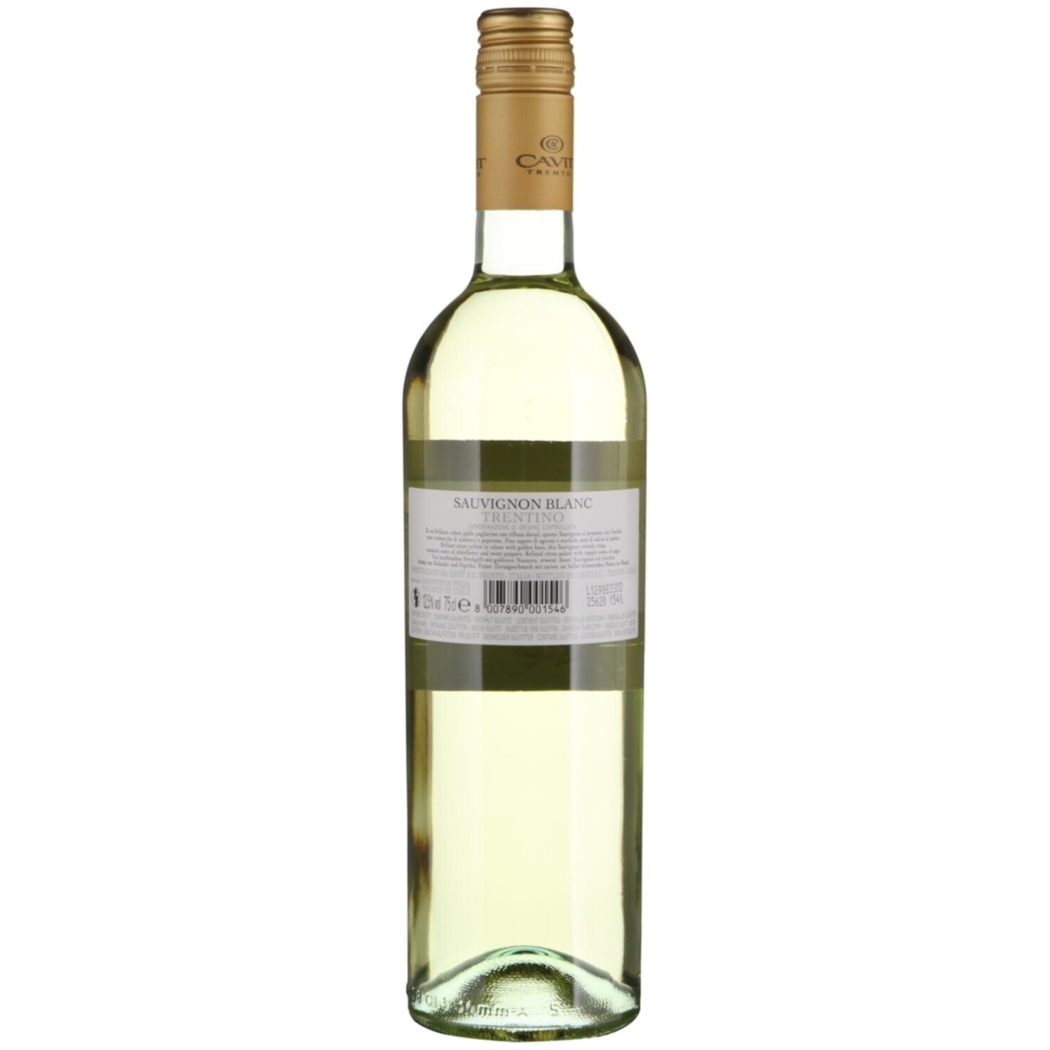 Trentino DOC Mastri Vernacoli Sauvignon Blanc -75cl