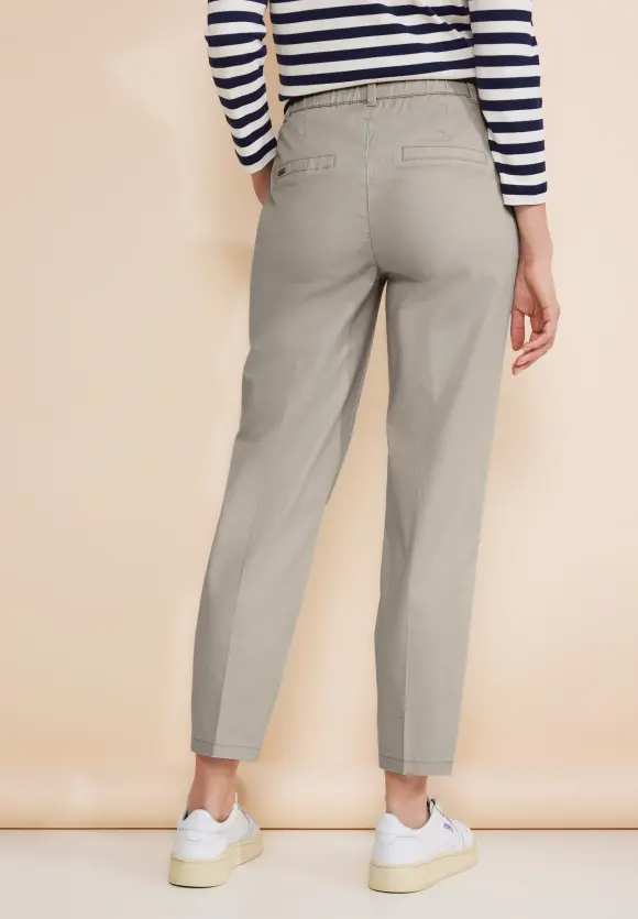 Casual Fit Chinohose - dolomite stone
