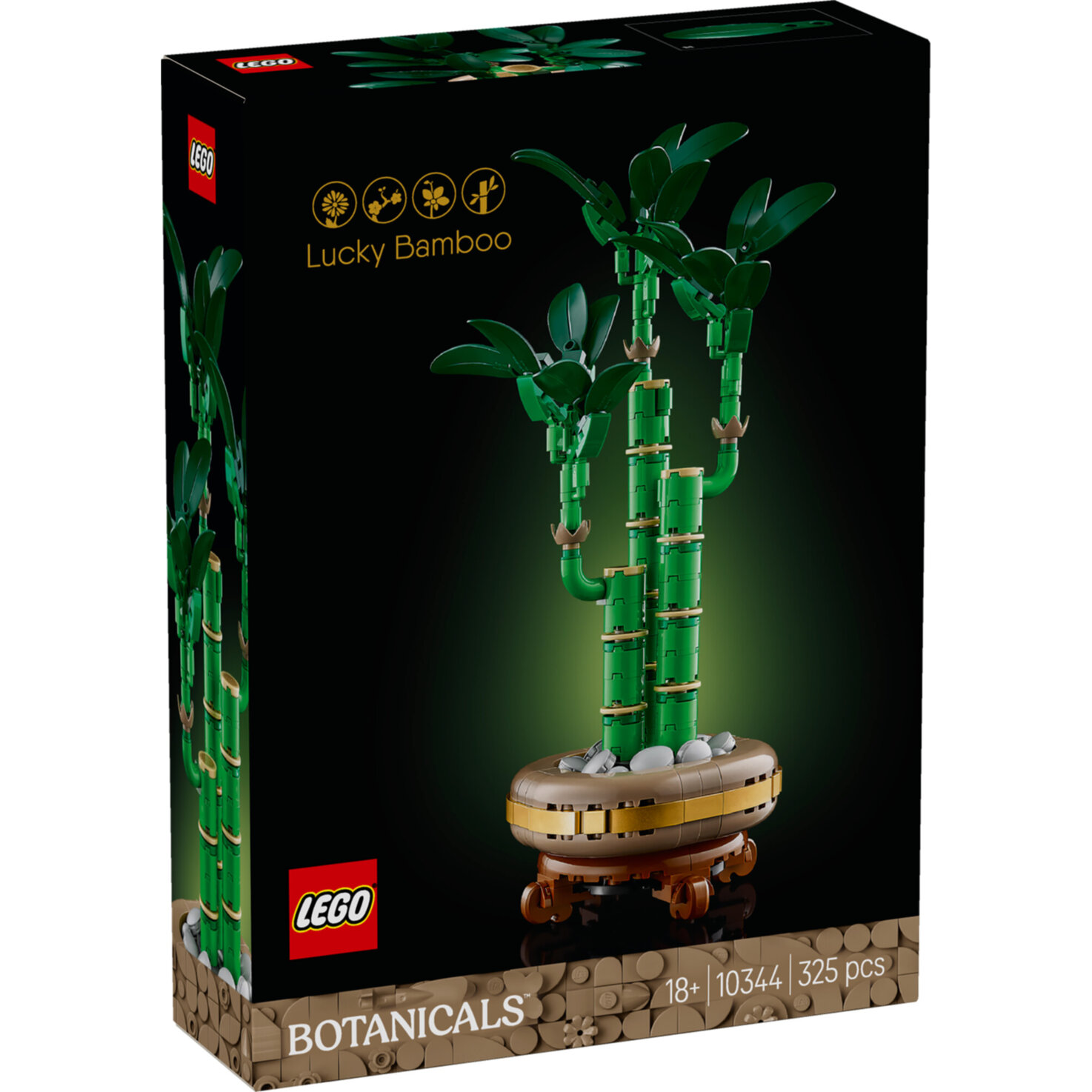 LEGO® Botanicals 10344 Glücks-Bambus aber 18 Jahren