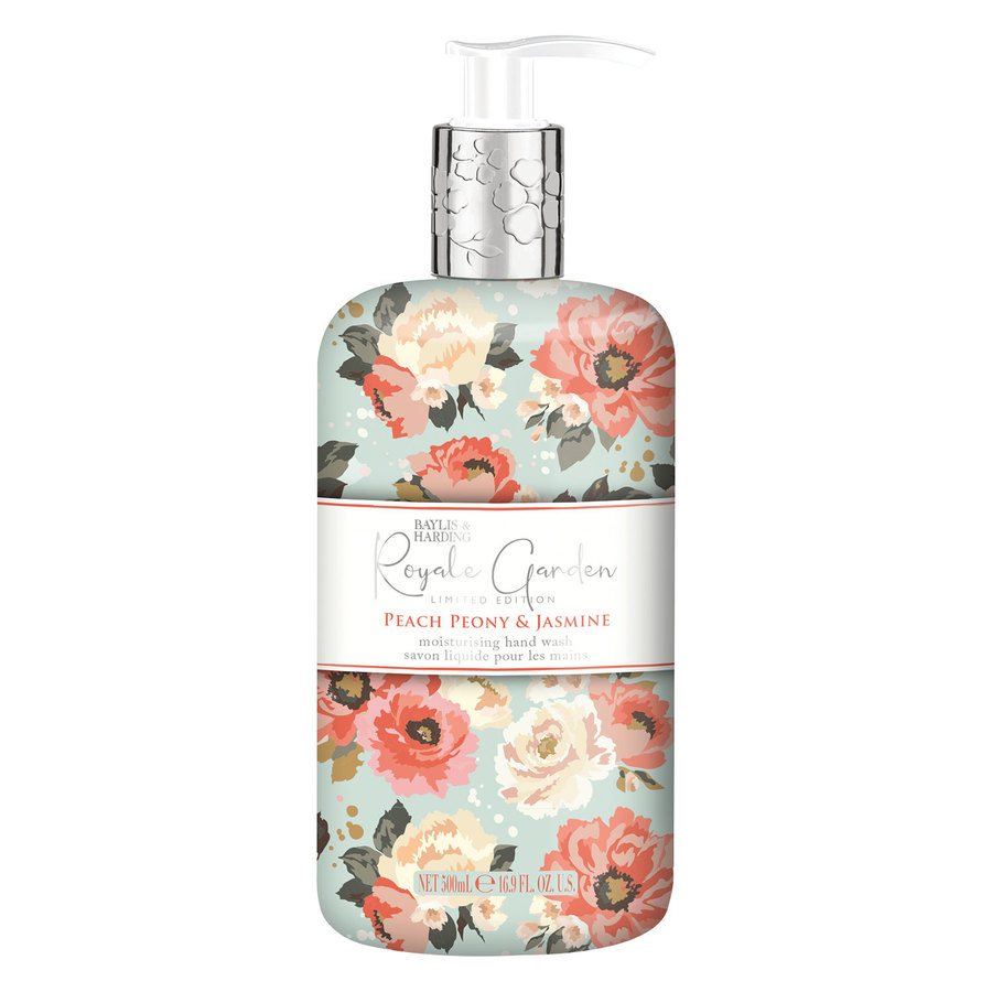 Baylis & Harding Royal Garden Peach Peony & Jasmine Hand Wash 500ml