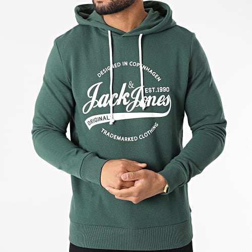 Sweat Capuche Messi Vert