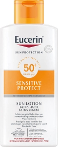 EUCERIN Sensitive Protect Sun Lotion extra leicht LSF 50, 400 ml