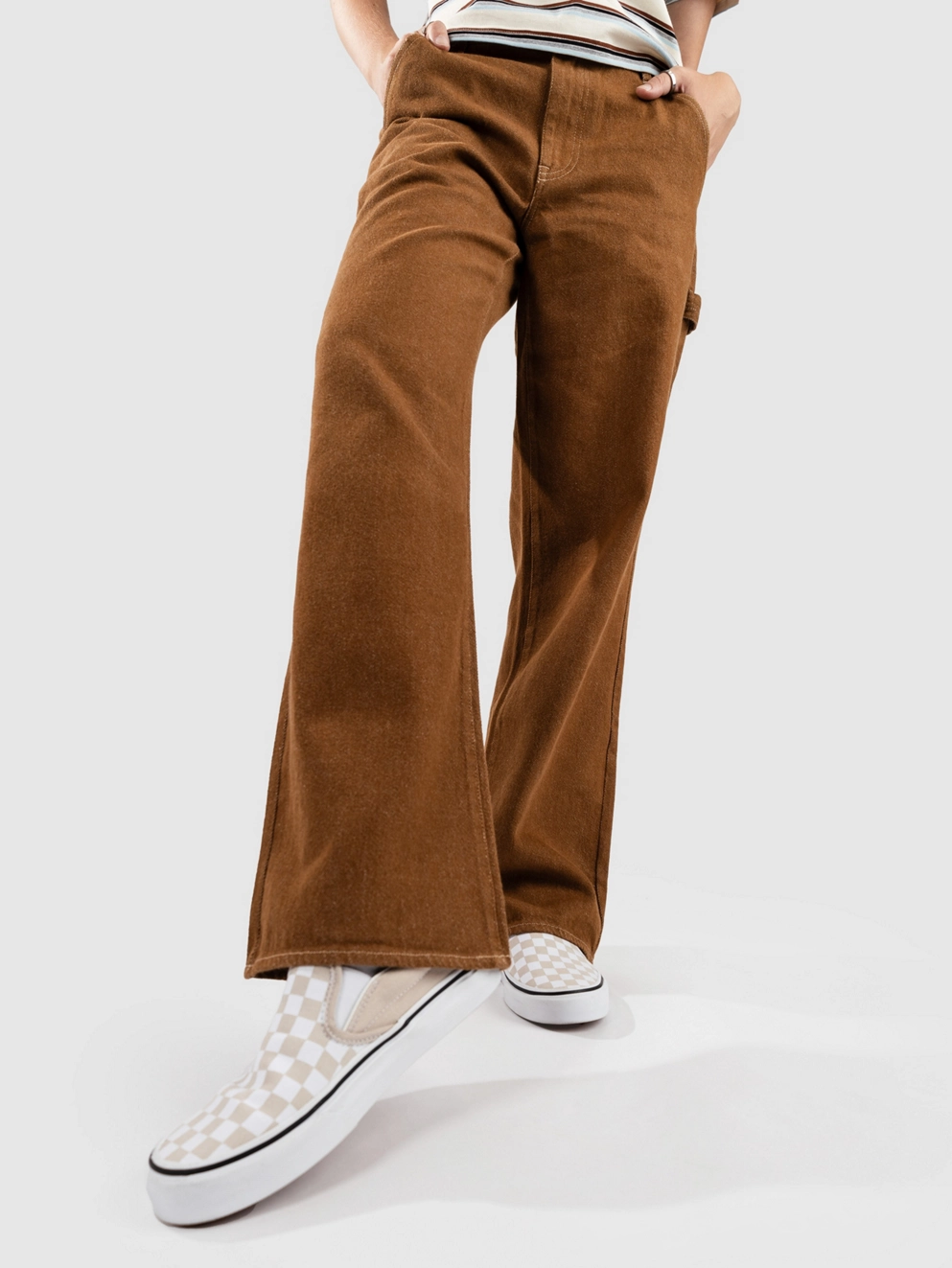 Brixton Essex Painter Jeans washed copper