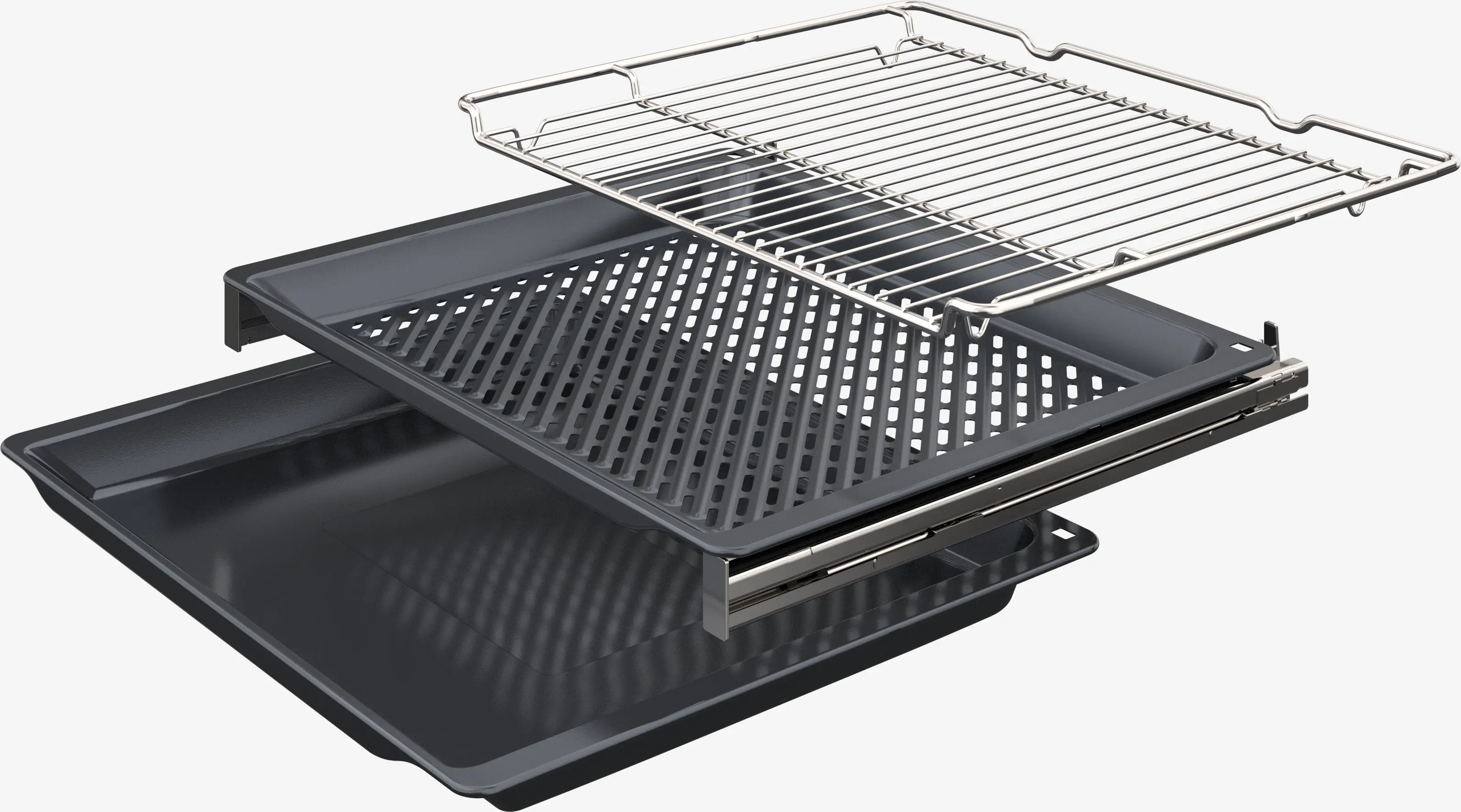 Serie 8 Compacte bakoven 60 x 45 cm Zwart