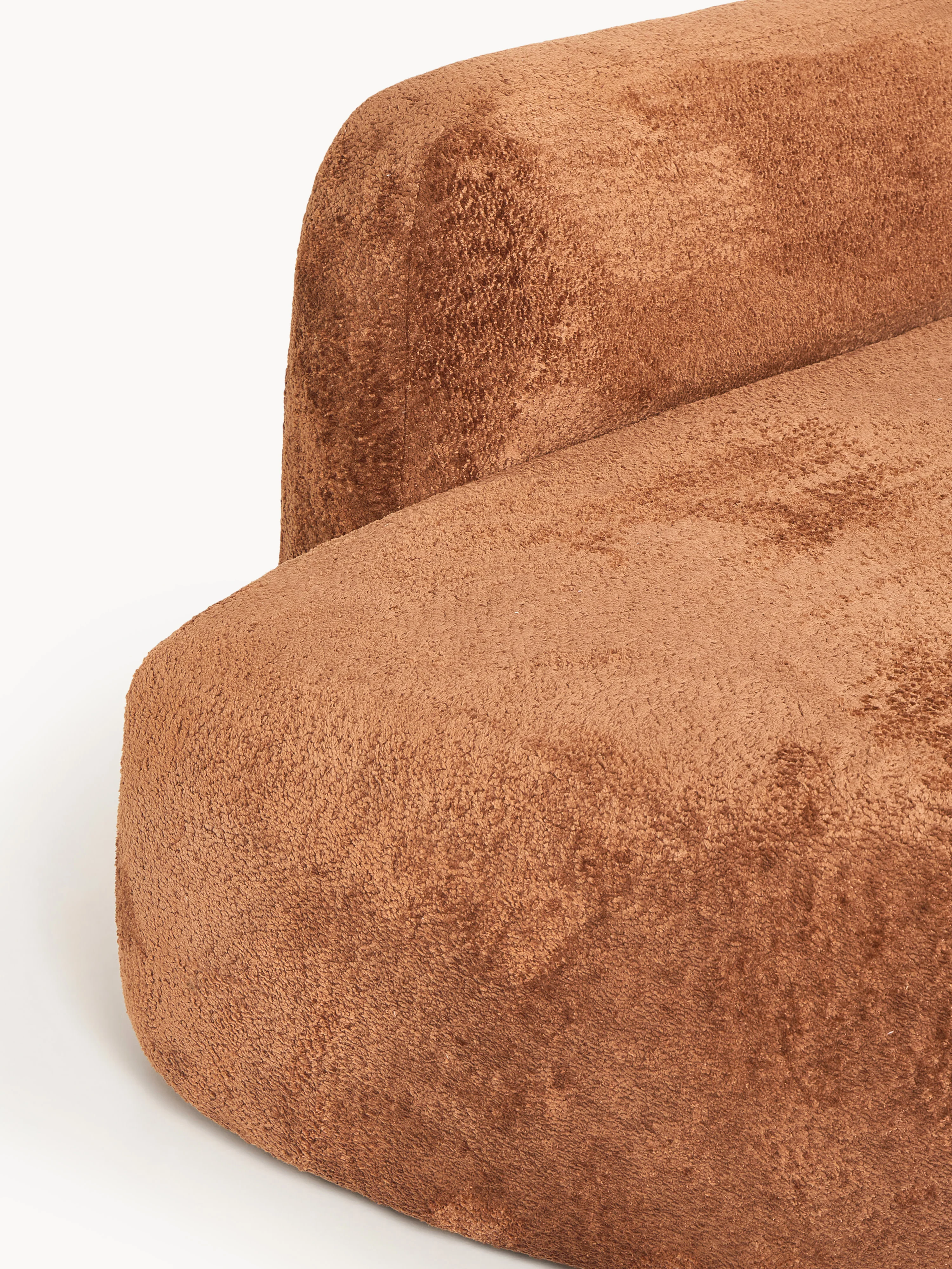 Modulaire teddy bouclé chaise Wolke (3-zits)