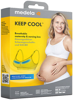 Medela Keep Cool Amme-BH, Hvit