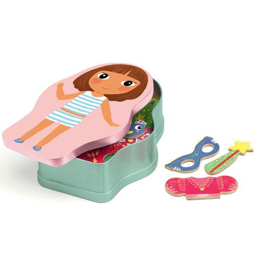 Djeco magnetische aankleedpop - belissimo DJ03084