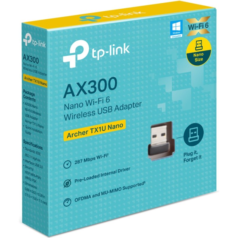 TP-Link AX300 WLAN 287 Mbit/s