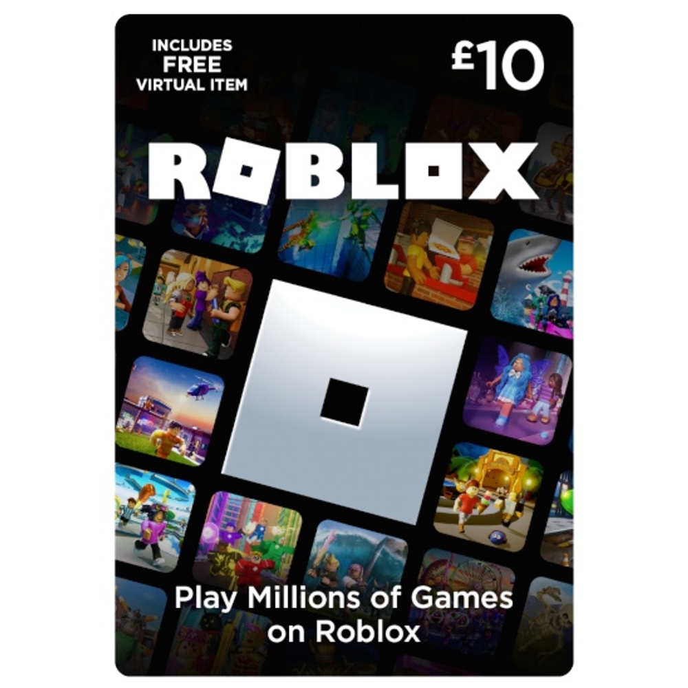 Roblox-Geschenkkarte im Wert von 10 £