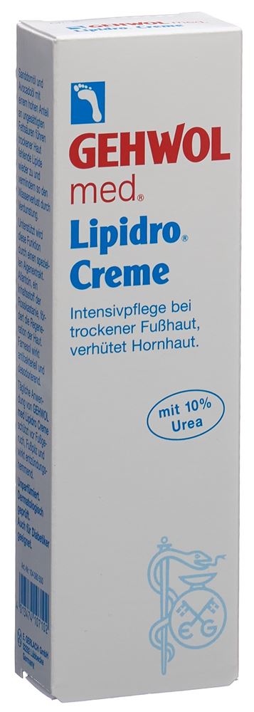 GEHWOL med Lipidro-Creme<br>75 ml, Tube, Creme, mit 10% Urea