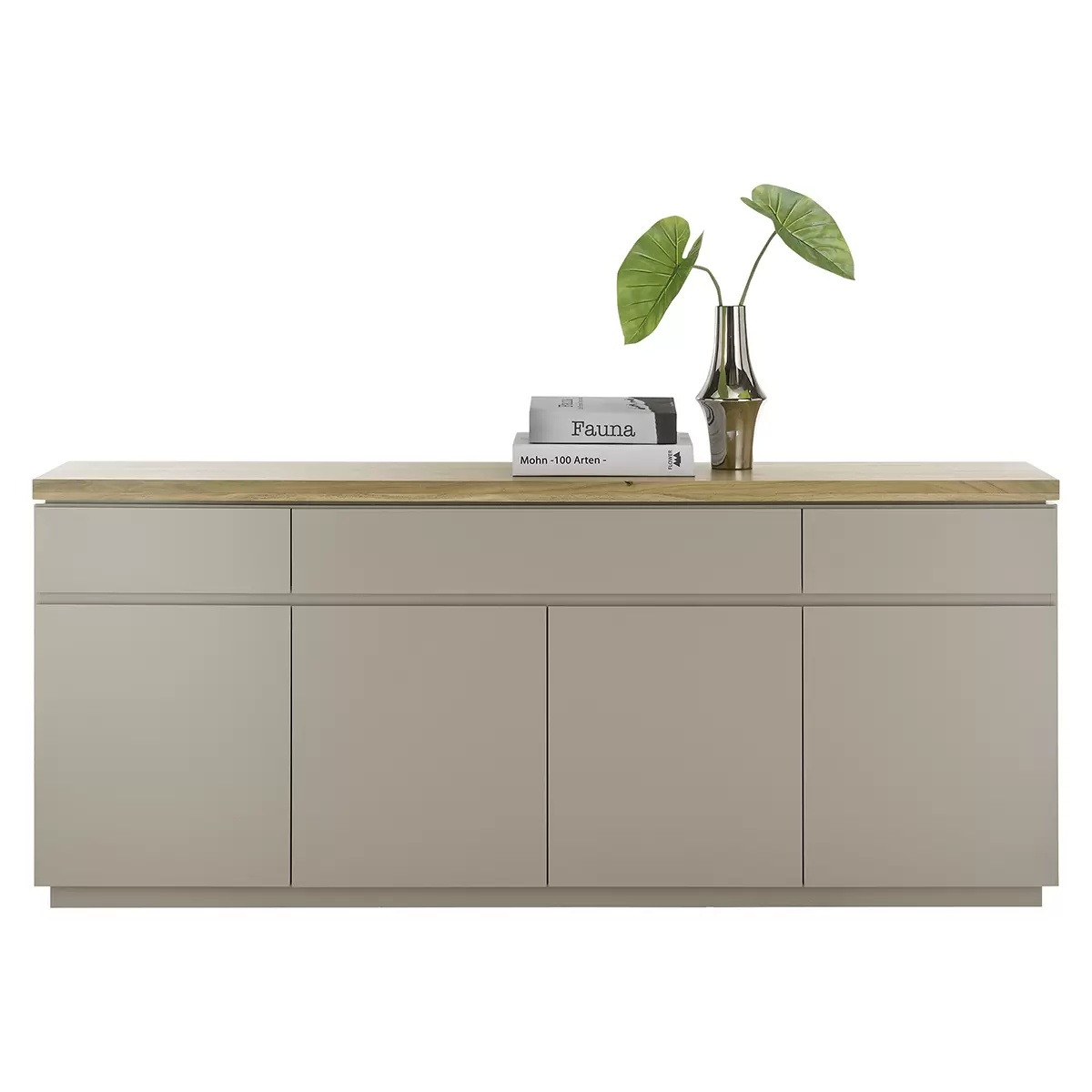 Sideboard Palamos Eiche,hellgrau,taupe