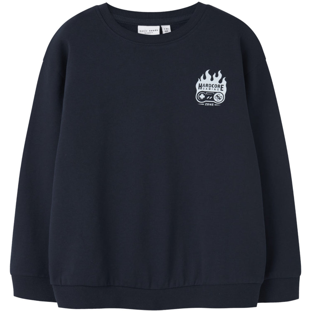Køb Name It Navy Blazer Zone Nkmvildar Ls Nreg Sweat Bru