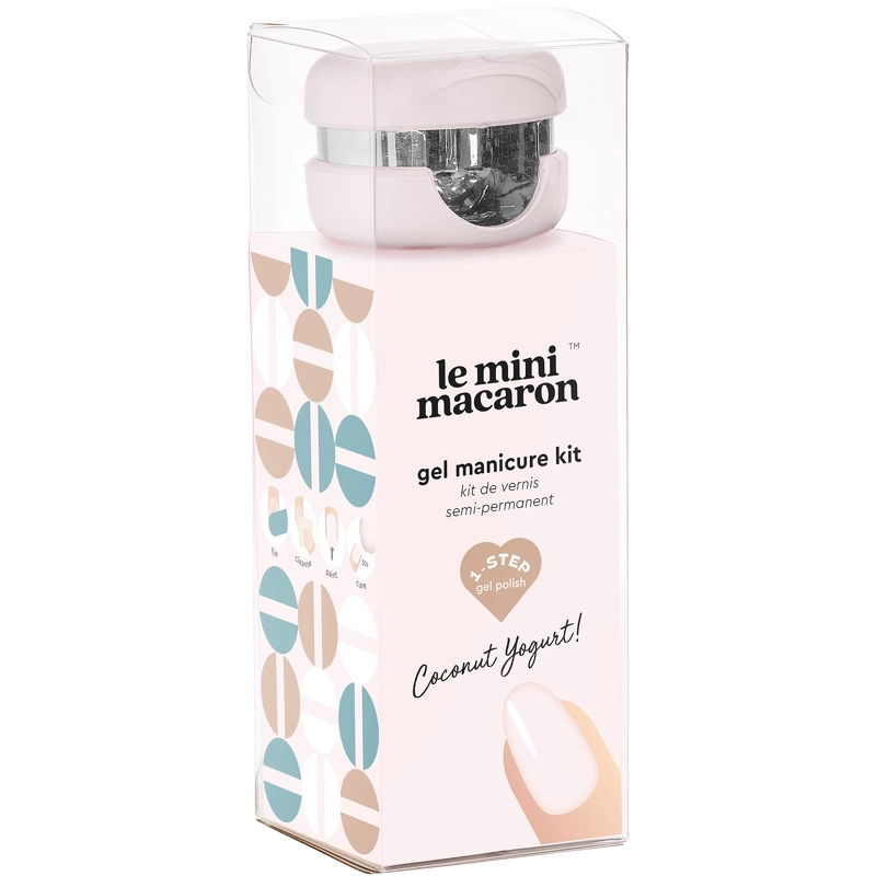 Le Mini Macaron Gel Manicure Kit - Coconut Yogurt