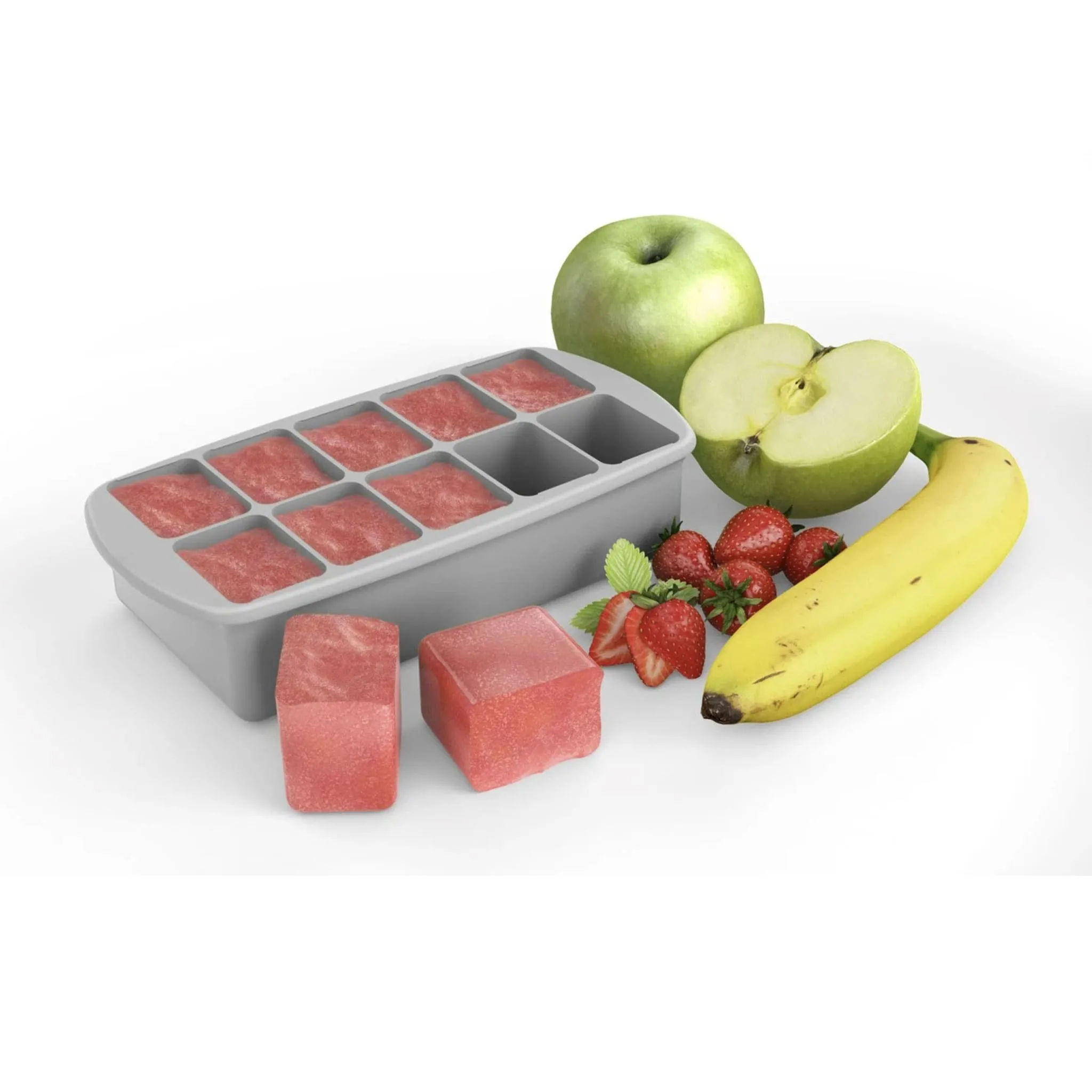 Melii Plateau de Congélation en Silicone - Gris