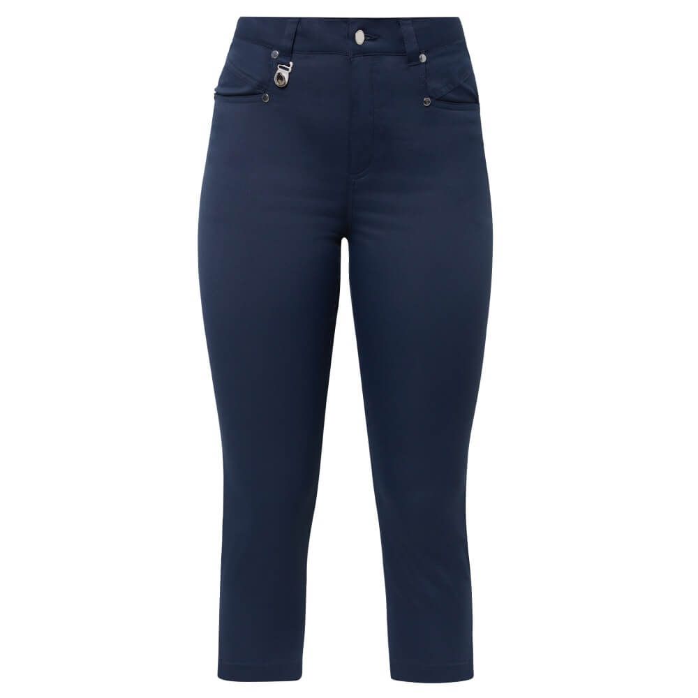 Chie Capri Bukser Dame Navy