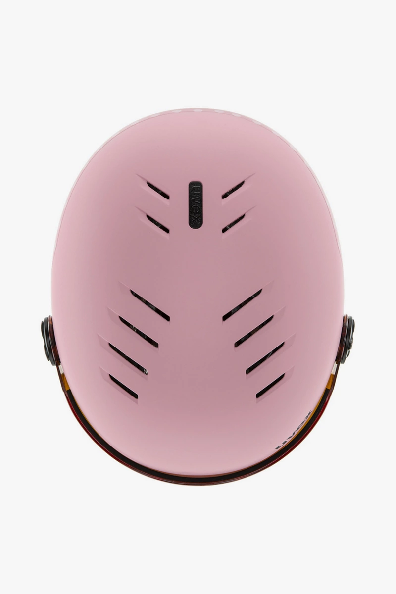 uvex rocket visor Kinder Skihelm