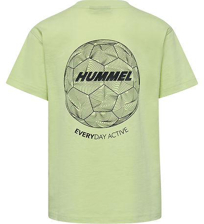 Hummel T-Shirt - HmlCasper - Shadow Limette