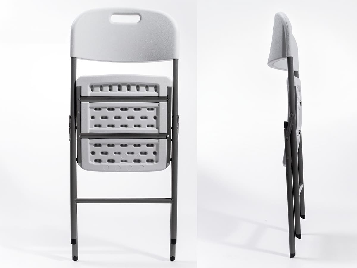 Skandika Masi set van 4 klapstoelen - White
