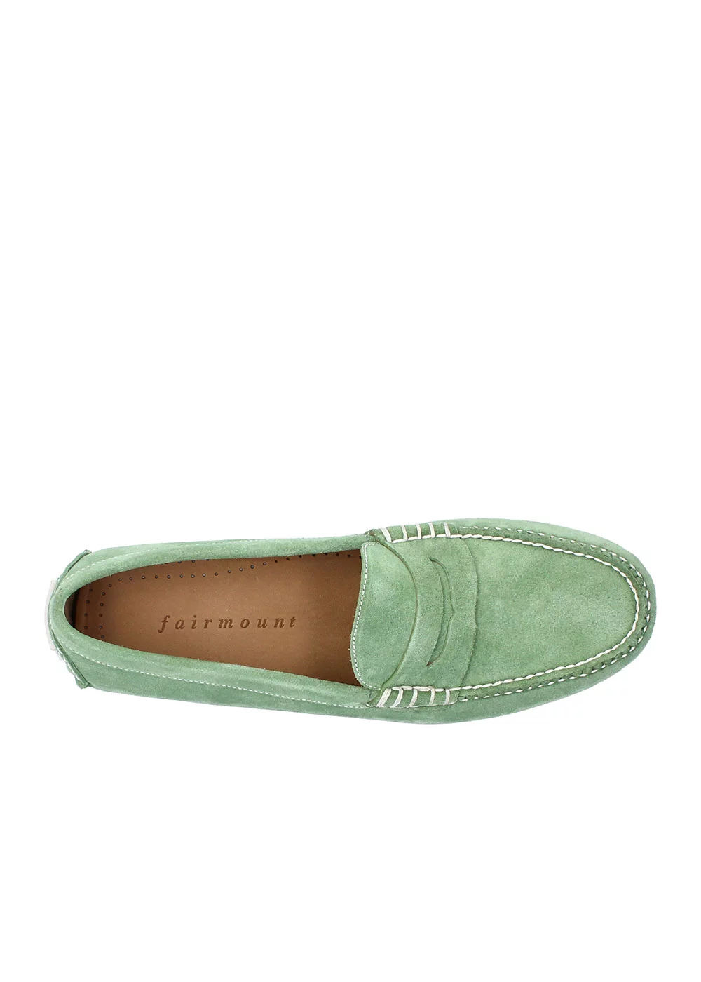 MOCASSIN BUCK DRIVER VELOURS VERT