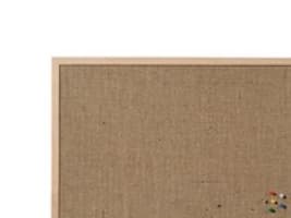 Opslagstavle Bi-Office Hessian, 60 x 100 cm