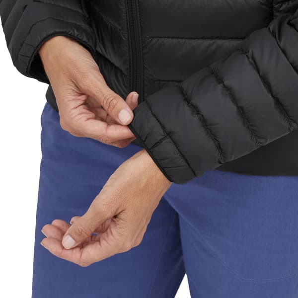 Doudoune randonnée PATAGONIA W'S DOWN SWEATER BLACK