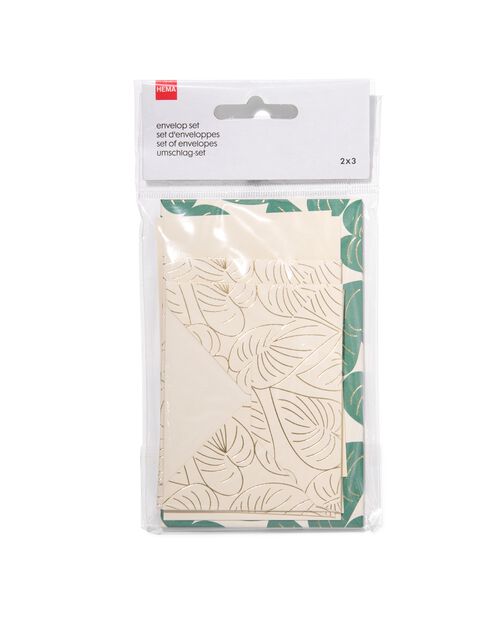 6 cartes 6x8/7.5x12 avec enveloppe