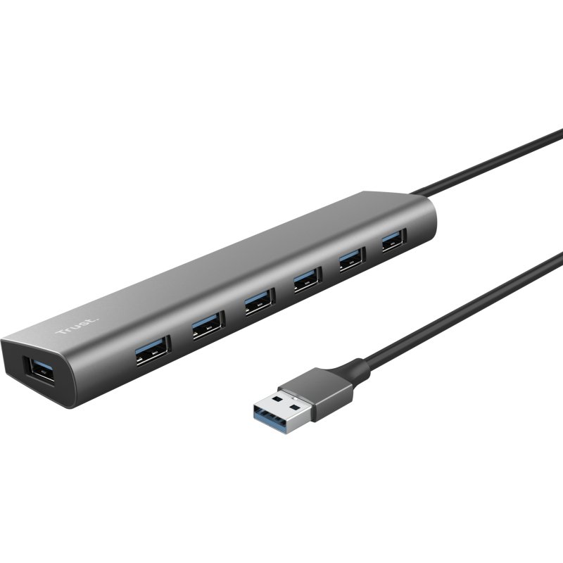 Trust Halyx USB 3.2 Gen 1 (3.1 Gen 1) Type-A 5000 Mbit/s Argent