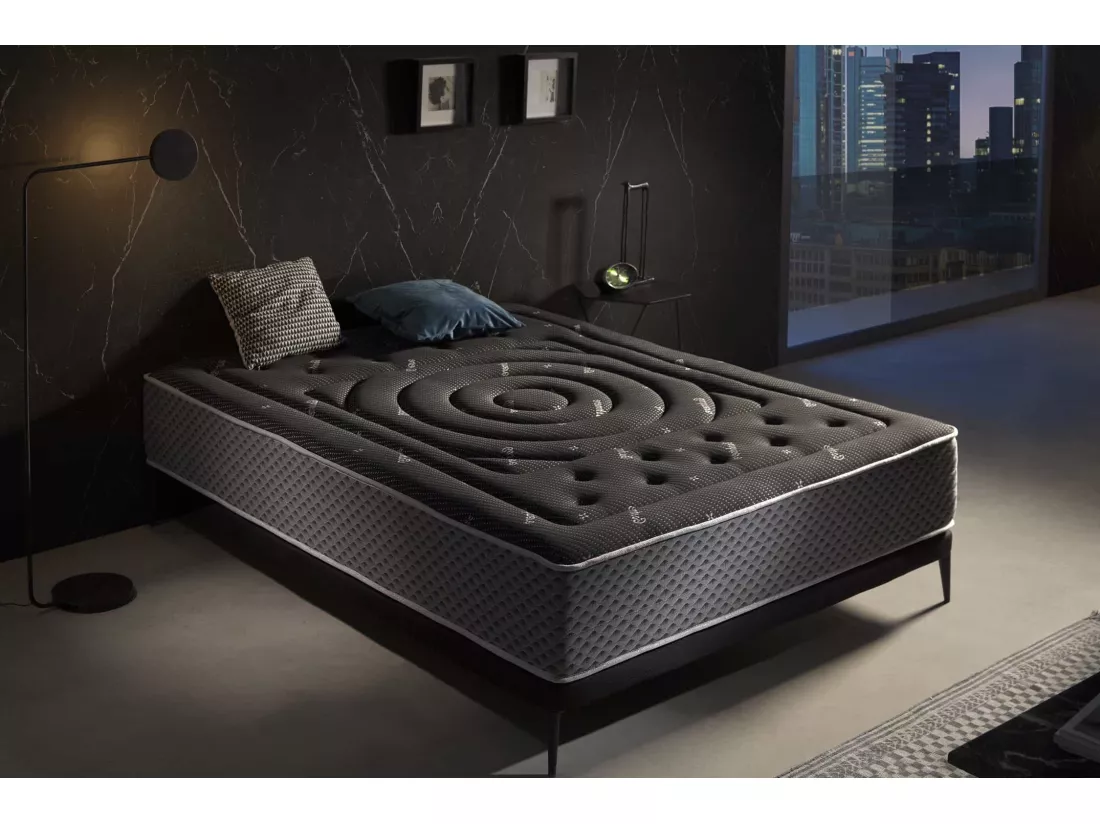 Matelas Premium Black Multizone, 27cm - 90x190 cm