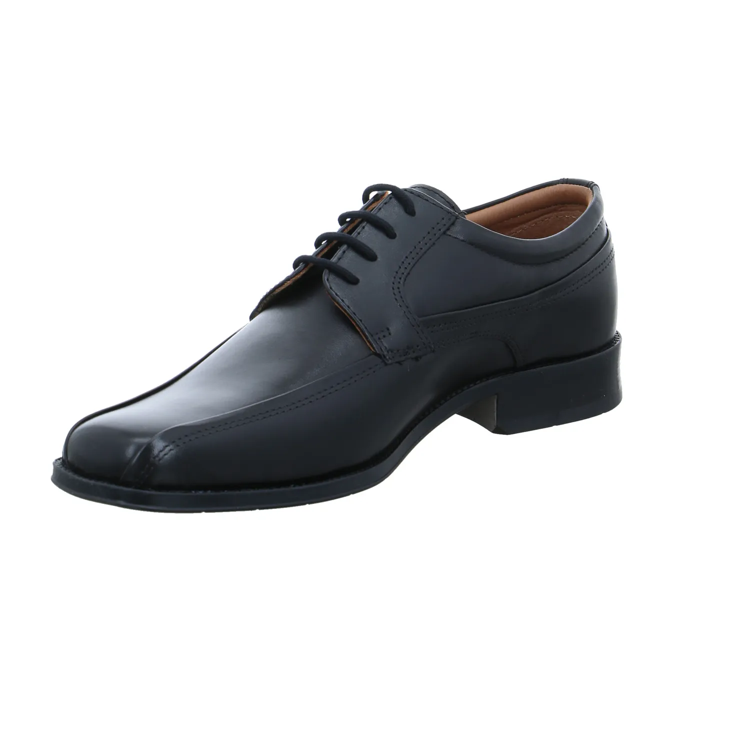 PALADO Halbschuh-City Schwarz Leder