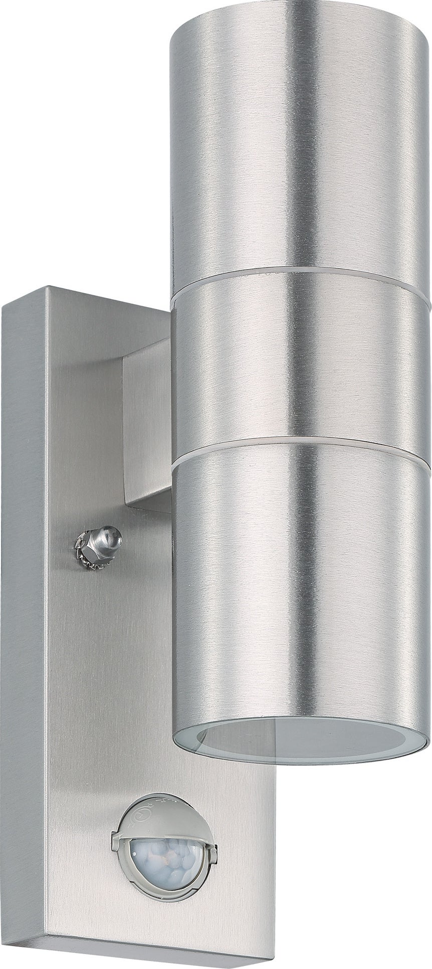 Eglo wandlamp Riga 5 met sensor grijs 7,5 x 12,5 x 23,5